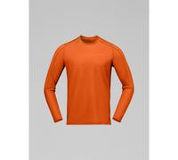 Norrona 1950-25 Men's Falketind EqualiserUll Long Sleeve Colour: 1002 Gold Flame, Size: M