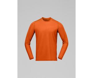 Norrona 1950-25 Men's Falketind EqualiserUll Long Sleeve Colour: 1002 Gold Flame, Size: M