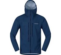 Norrona - Breathable and waterproof jacket - Falketind Dri1 Jacket M'S Indigo Night for Men in Nylon - Size M - Navy Navy