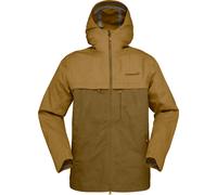 Norrona - Breathable organic cotton jacket - Femund Cotton Jacket M Camelflage for Men in Recycled Polyester - Size M - Brown Brown M