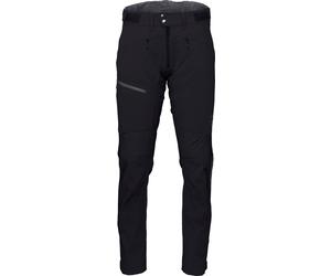 Norrona - Durable Softshell trousers - Falketind Flex1 Heavy Duty Pants M Caviar Black/Zip Grey for Men in Softshell - Size L Black L