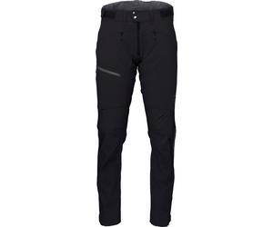 Norrona - Durable Softshell trousers - Falketind Flex1 Heavy Duty Pants M Caviar Black/Zip Grey for Men in Softshell - Size M Black M