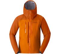 Norrona - GORE-TEX protective jacket - Lyngen Gore-Tex Jacket M Exuberance for Men - Size S - Orange Orange S