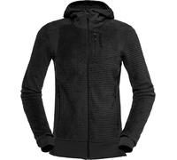 Norrona - Hooded fleece - Falketind Alpha120 Zip Hood W Caviar Black for Women - Size S Black S