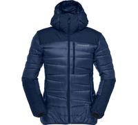 Norrona - Hooded insulated jacket - Falketind Down750 Zip Hood W Indigo Night for Women - Size M - Navy Navy