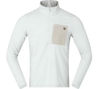 Norrona - Insulated and breathable fleece - Femund Warm1 Zip Neck M'S Snow White for Men - Size L White L