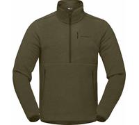 Norrona - Insulating and breathable mid-layer - Unisex - Femund Warm2 Zip Neck Olive Night for Men - Size L - Khaki Khaki L