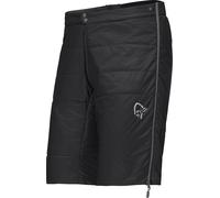 Norrona - Insulating shorts - Falketind Thermo40 Shorts M Caviar/Drizzle for Men - Size XL - Black Black XL