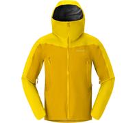 Norrona - Jacket GORE-TEX - Falketind Gore-Tex Jacket M Golden Palm for Men - Size M - Yellow Yellow M