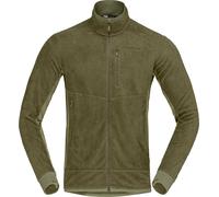 Norrona - Lightweight, breathable fleece - Falketind Warm1 Active Jacket M Deep Lichen Green for Men - Size XL - Khaki Khaki XL