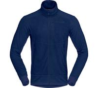 Norrona - Lightweight, breathable zip-up fleece - Falketind Warm1 Active Jacket M Indigo Night for Men - Size M - Navy Navy M