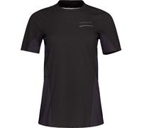 Norrona - Lightweight technical running T-shirt - Senja Equaliser Lightweight T-Shirt W Caviar Black for Women in Recycled Polyester - Size M Black M