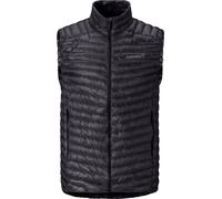 Norrona - Men's Insulated jacket in duck down - Trollveggen Down800 Super Light Vest M Caviar Black for Men - Size XL Black XL