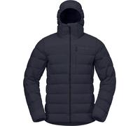 Norrona - Men's recycled down Insulated jacket - Femund Down700 Zip Hood M Caviar Black for Men in Nylon - Size L Black L