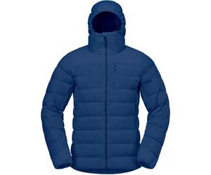 Norrona - Men's recycled down Insulated jacket - Femund Down700 Zip Hood M Indigo Night for Men in Nylon - Size L - Navy Navy L