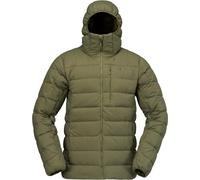 Norrona - Men's recycled down Insulated jacket - Femund Down700 Zip Hood M Olive Night for Men in Nylon - Size L - Khaki Khaki L
