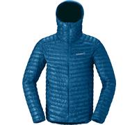 Norrona - Men's duck down insulated jacket - Trollveggen Down800 Super Light Hood M Dark Blue for Men - Size L - Navy Navy L