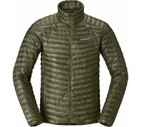 Norrona - Men's duck down insulated jacket - Trollveggen Down800 Super Light Jacket M Deep Lichen Green for Men - Size M - Khaki Khaki M