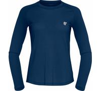 Norrona - Merino wool thermal top - Femund PureUll Long Sleeve W Indigo Night for Women in Wool - Size S - Navy Navy S