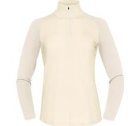 Norrona - Merino wool top - Femund PureUll Zip Neck W Whisper White for Women in Wool - Size M White M