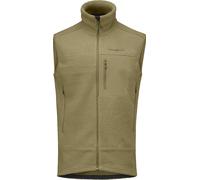 Norrona - Mountaineering fleece - Trollveggen Warm3 Vest M Deep Lichen Green for Men - Size M - Khaki Khaki M