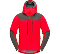 Norrona - Mountaineering Jacket in GORE-TEX PRO - Trollveggen Gore-Tex Pro Light Jacket M Flame Scarlet for Men - Size L - Red Red L