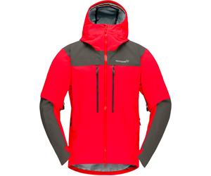 Norrona - Mountaineering jacket in GORE-TEX PRO - Trollveggen Gore-Tex Pro Light Jacket M Flame Scarlet for Men - Size S - Red Red S