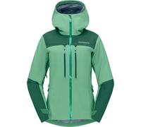 Norrona - Mountaineering jacket - Trollveggen Gore-Tex Pro Light Jacket W Dark Ivy for Women - Size M - Green Green M