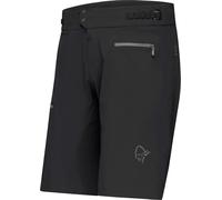 Norrona - MTB Shorts - Fjora Flex1 Light Shorts M'S Caviar Black for Men in Softshell - Size L Black L