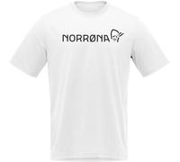 Norrona - Organic cotton T-shirt - /29 Cotton Norrøna Viking T-Shirt M Pure White for Men - Size M White M