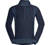 Norrona - Polartec fleece - Falketind Alpha120 Zip Hood M Indigo Night for Men - Size M - Navy Navy M