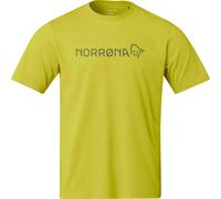 Norrona - Practical and comfortable organic cotton T-shirt - /29 Cotton Norrøna Viking T-Shirt M Golden Lime for Men - Size M - Yellow Yellow M