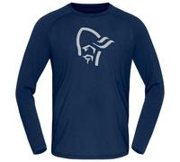 Norrona - PureUll Long Sleeve M's Indigo Night - S - Technical underwear