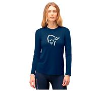 Norrona - PureUll Long Sleeve W's Indigo Night - S - Technical underwear