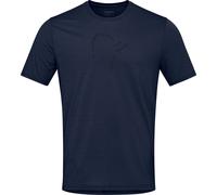 Norrona - Short-sleeved merino wool T-shirt - Femund Equaliser Merino T- Shirt M'S Indigo Night Blue for Men in Wool - Size L - Navy Navy L