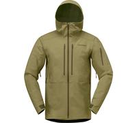 Norrona - Ski/snowboard jacket - Men's - Lofoten Flex1 Jacket - Lofoten Flex1 Jacket M Deep Lichen Green for Men in Softshell - Size L - Khaki Khaki L