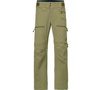 Norrona - Ski/snowboard pants - Lofoten Flex1 Pants M Deep Lichen Green for Men in Softshell - Size M - Khaki Khaki M