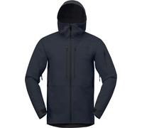 Norrona - Softshell Jacket - Lofoten Flex1 Jacket M Caviar Black for Men in Softshell - Size XL Black XL