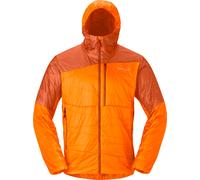 Norrona - Synthetic down insulated jacket - Falketind Thermo40 Zip Hood M Exuberance for Men - Size L - Orange Orange L