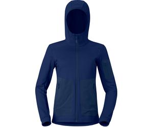 Norrona - Technical fleece - Falketind Warm2 Stretch Hood W Indigo Night for Women - Size M - Navy Navy M