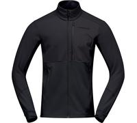 Norrona - Technical fleece - Lofoten Warm2 Jacket M Caviar Black for Men - Size S Black S