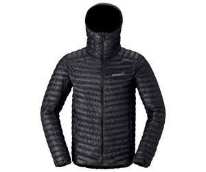 Norrona - Trollveggen Down 800 Super Light Hood Caviar Black - XL - Down jackets