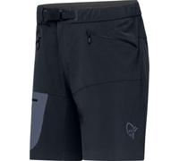 Norrona - Versatile and lightweight softshell shorts - Falketind Flex1 Light Shorts M'S Caviar Black for Men in Softshell - Size M Black M