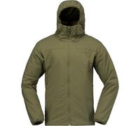 Norrona - Versatile Insulated jacket - Femund Thermo60 Zip Hood M Olive Night for Men - Size L - Khaki Khaki L