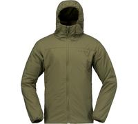 Norrona - Versatile Insulated jacket - Femund Thermo60 Zip Hood M Olive Night for Men - Size M - Khaki Khaki M
