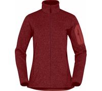 Norrona - Warm and breathable fleece - Femund Warm2 Jacket W Port for Women in Recycled Polyester - Size S - Burgundy Burgundy S