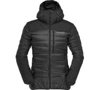 Norrona - Warm down jacket - Falketind Down750 Zip Hood W Caviar Black for Women - Size S Black S