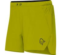Norrona - Water-repellent stretch shorts - Senja Flex1 5" Shorts M Golden Lime for Men in Nylon - Size L - Yellow Yellow L