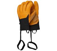 Norrona - Waterproof Gloves in GORE-TEX - Lofoten Gore-Tex Thermo100 Short Gloves Kangaroo for Men in Softshell - Size S - Yellow Yellow S