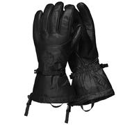 Norrona - Waterproof Gloves in GORE-TEX - Trollveggen Gore-Tex Gloves Caviar Black for Women in Wool - Size XL Black XL